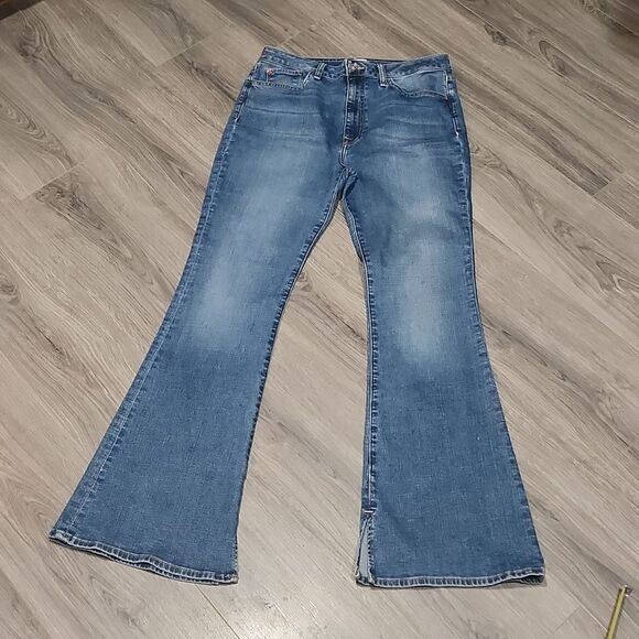 EUC Hudson Heidi High Rise Flare Bubbly Jeans - Picture 8 of 10